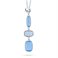 Collier Boccadamo Femme Crisette in Bronze Cristallo XGR778